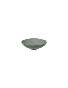 Piatto fondo Noé diametro 20 cm in gres verde oliva
