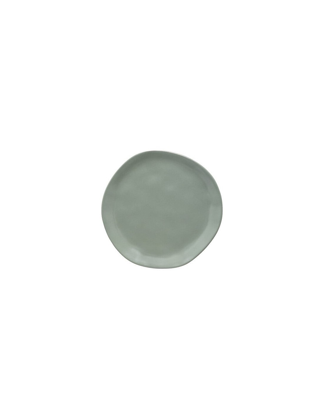 Piatto da dessert Noé diametro 21 cm in gres verde oliva