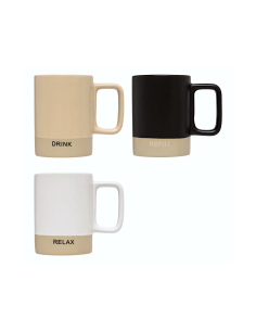 Mug Luca 36 cl in ceramica colori assortiti