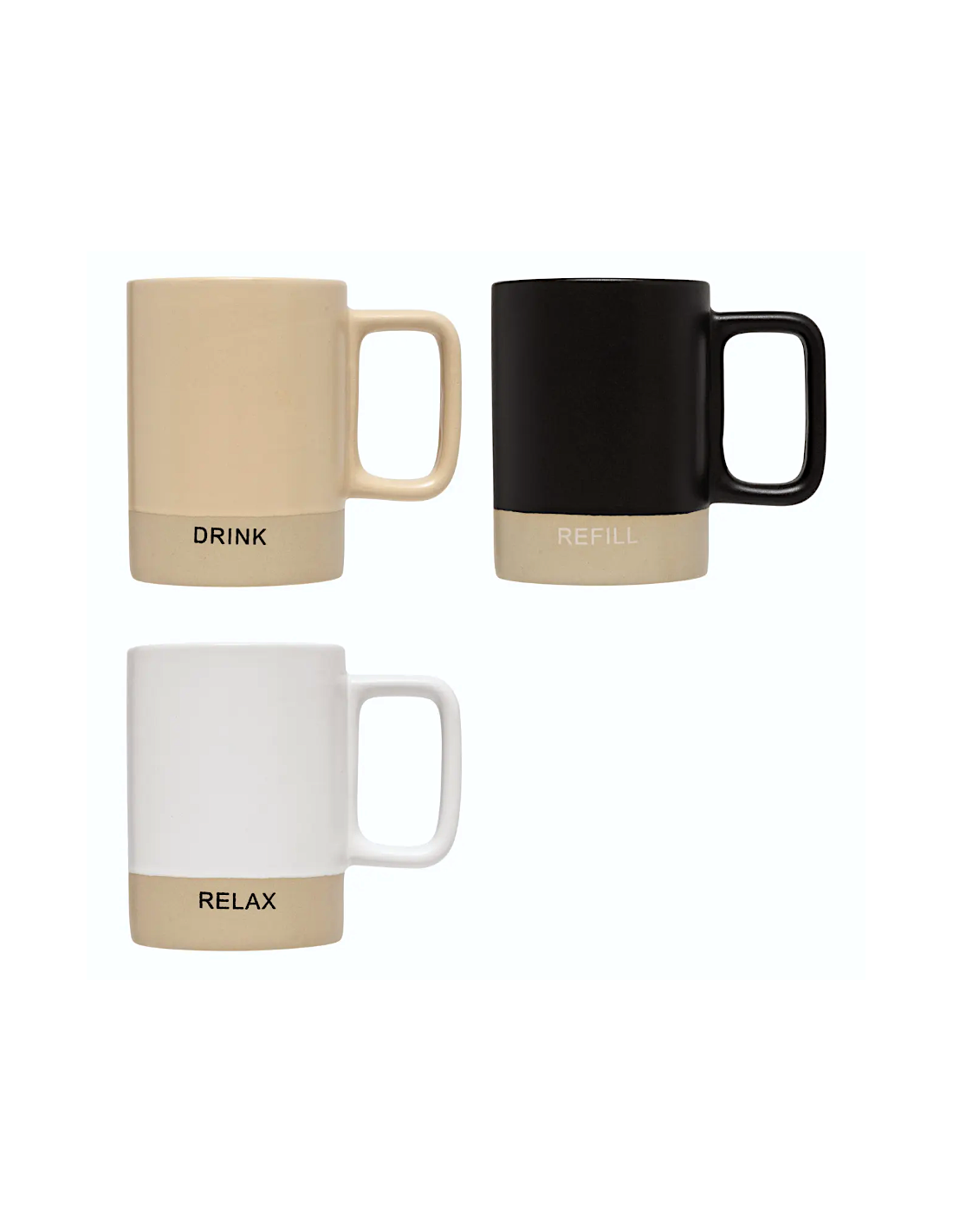 Mug Luca 36 cl in ceramica colori assortiti