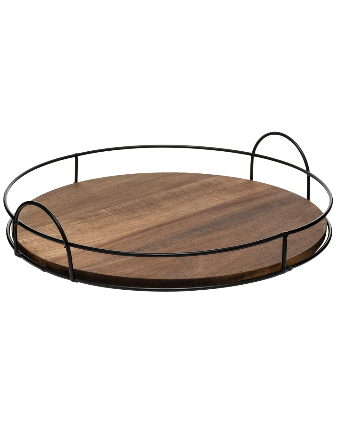 Vassoio rotondo Mina diametro 34 cm in bambù