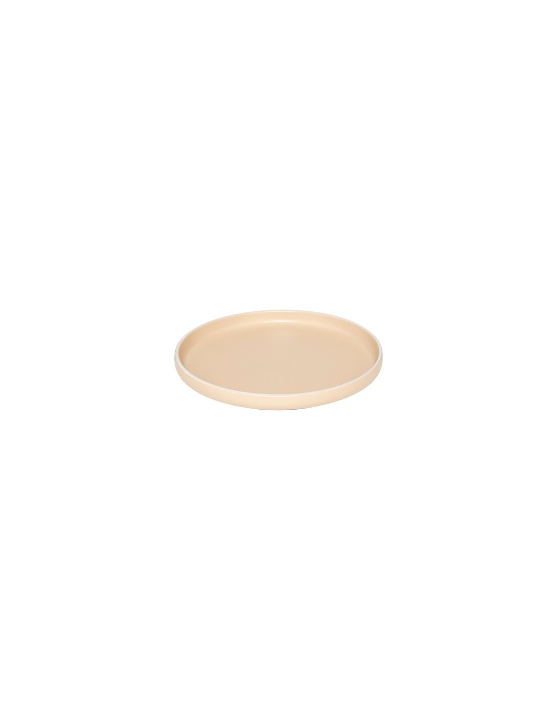 Piatto da dessert Alix diametro 20 cm in gres beige