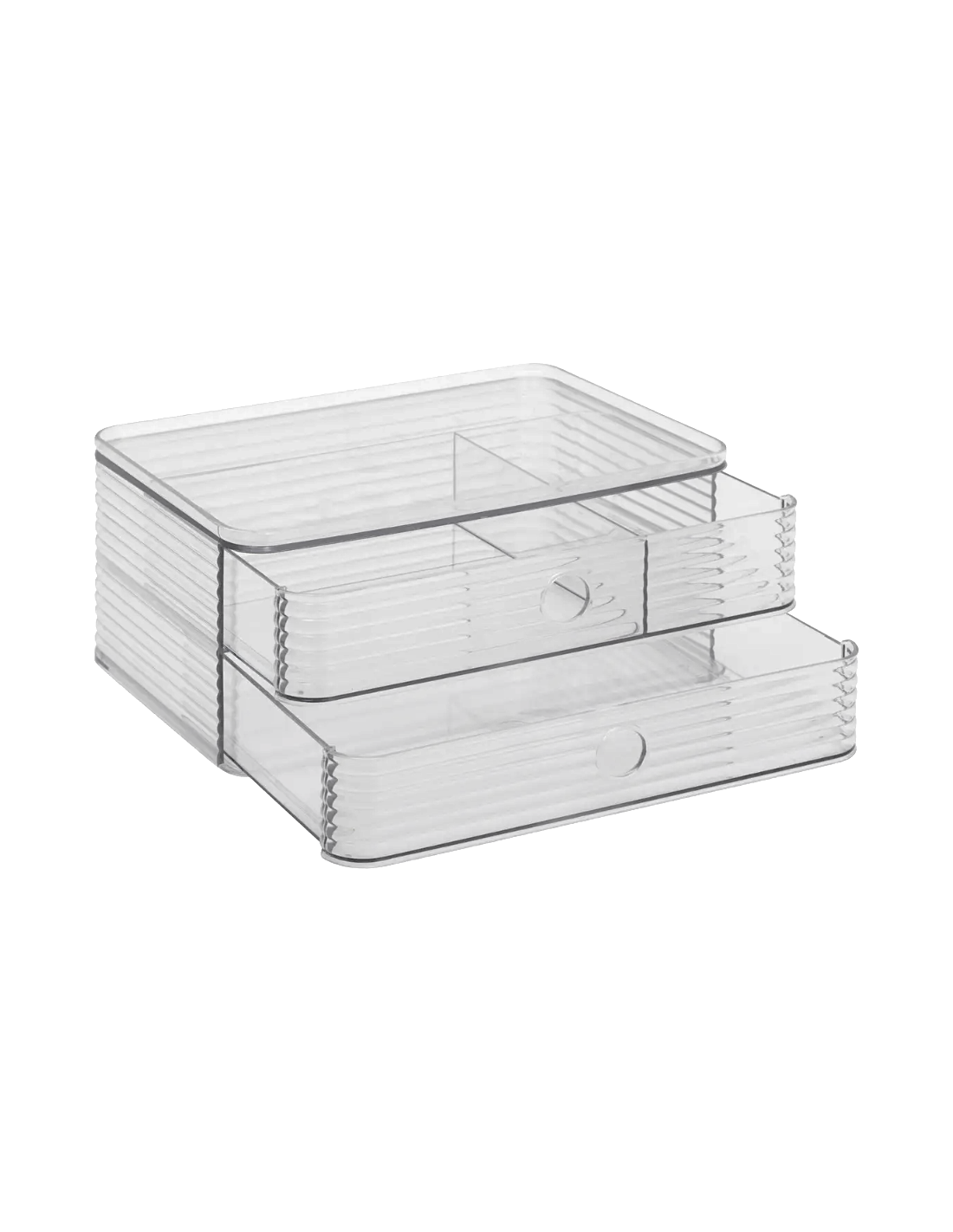 5five Organizzatore per cassetti Plastor 23,3 x 10,5 cm trasparente