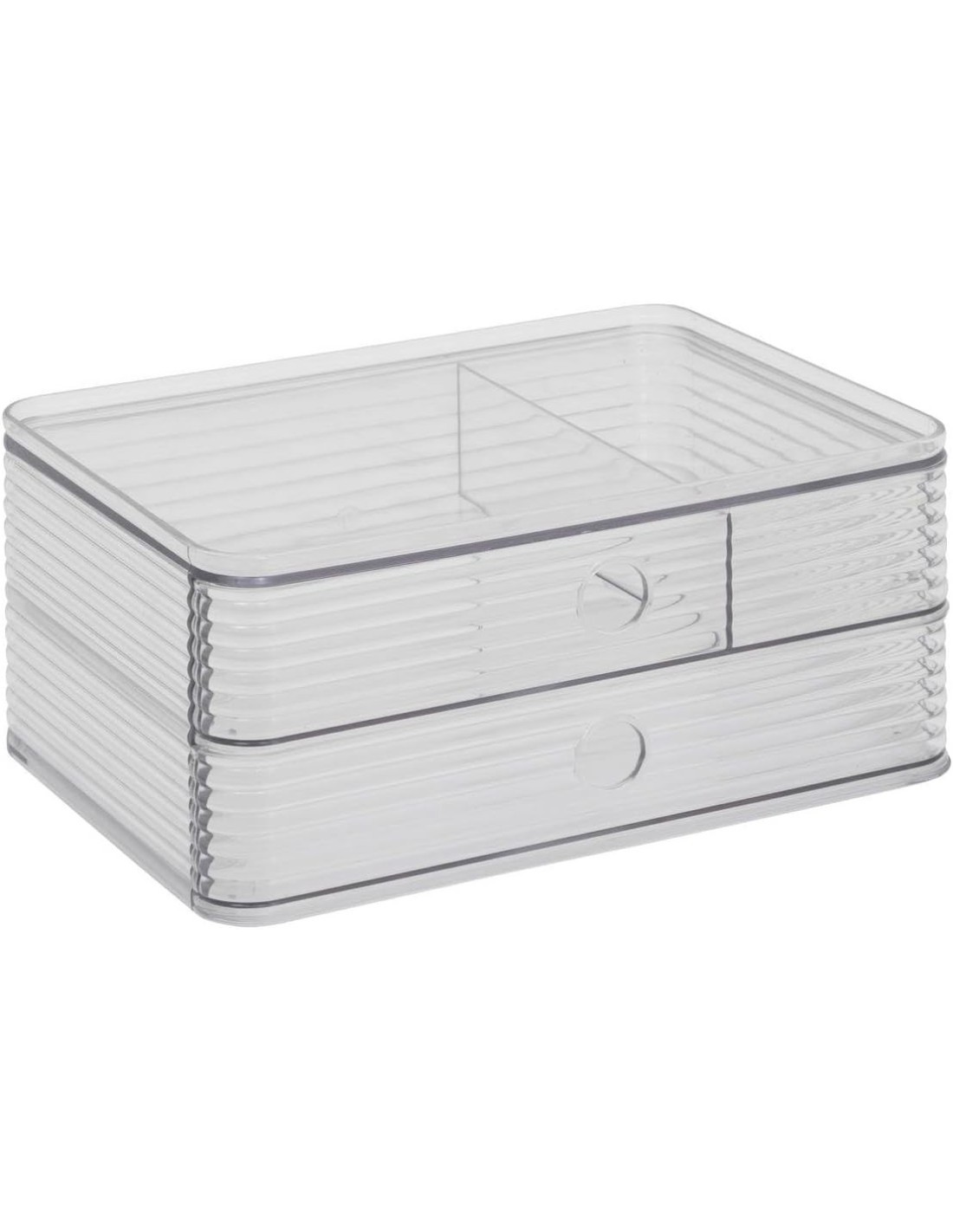 5five Organizzatore per cassetti Plastor 23,3 x 10,5 cm trasparente