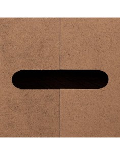 5five Cassettiera Dolo a 5 Cassetti – Effetto Legno Naturale