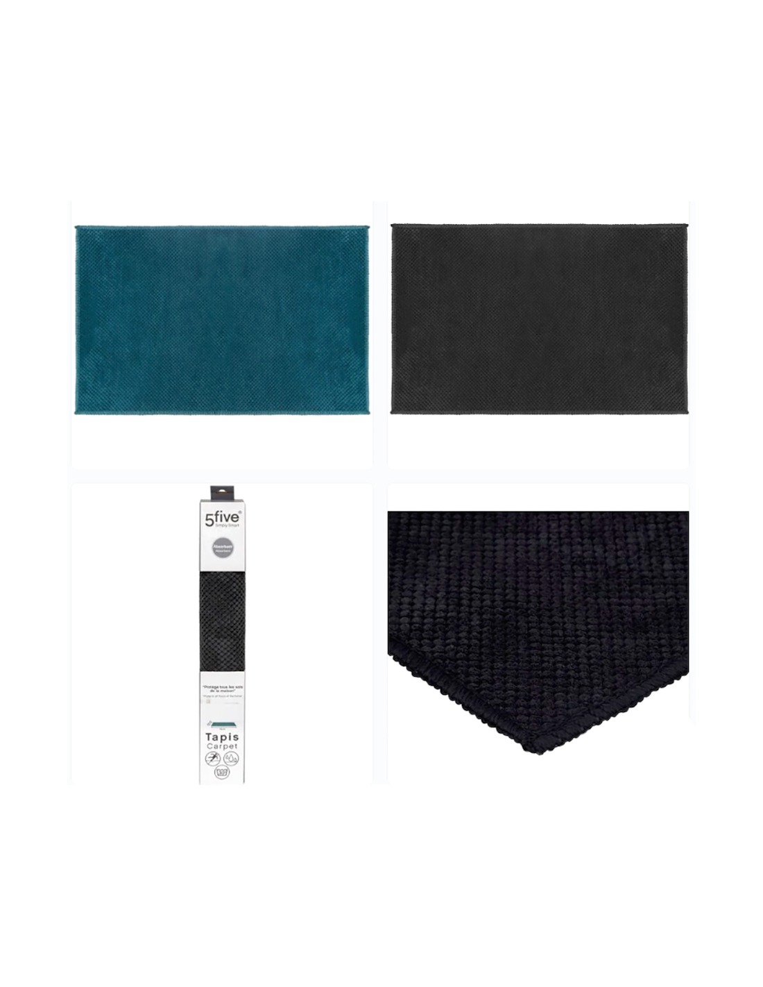 TAPPETO 206766 POLIESTERE 45X75CM ASSORTITO