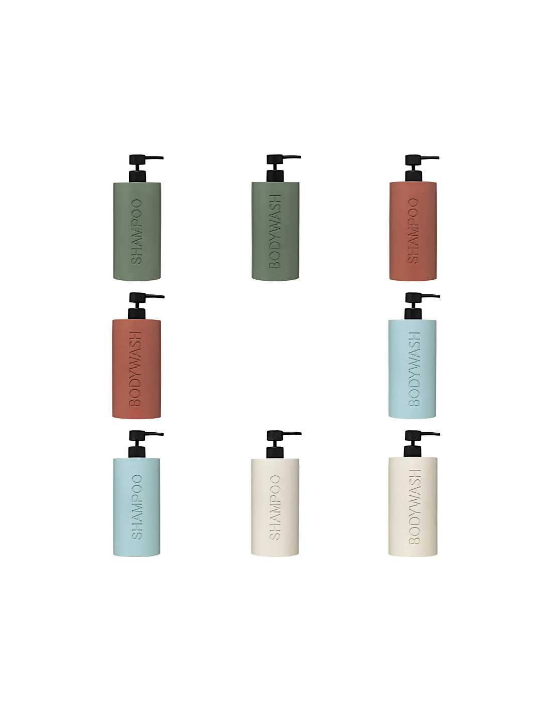 DISPENSER SHAMPOO 206920 RESINA 1LT ASSORTITO