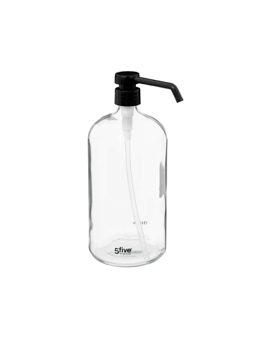 5five - distributore di sapone trasparente 1 litro