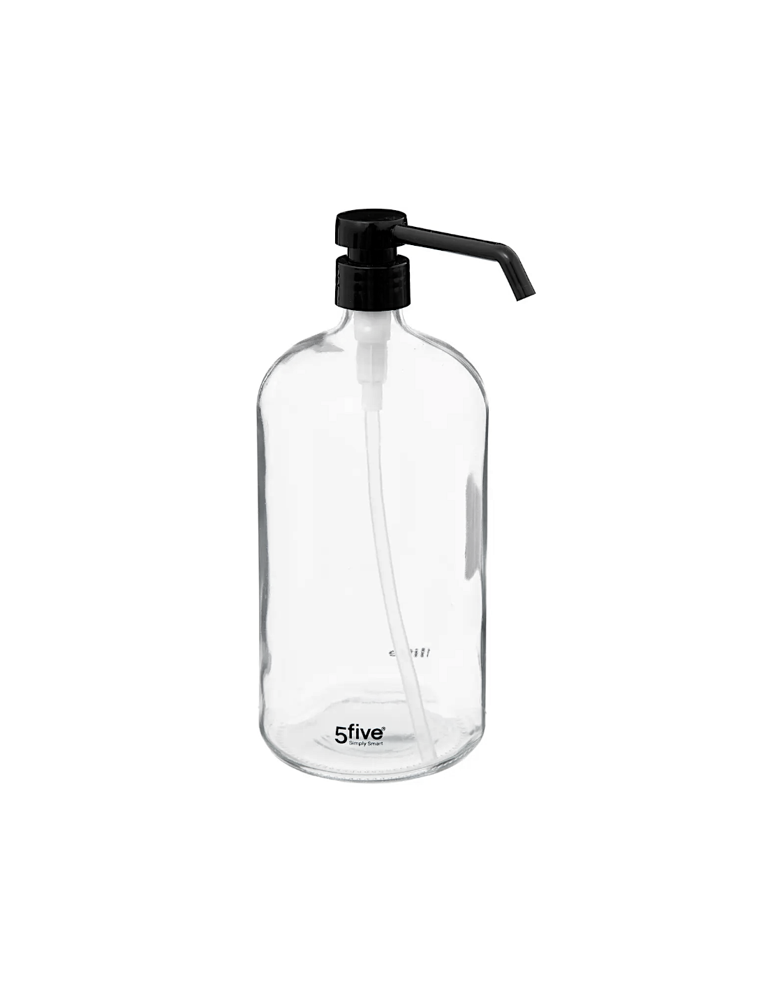 5five - distributore di sapone trasparente 1 litro