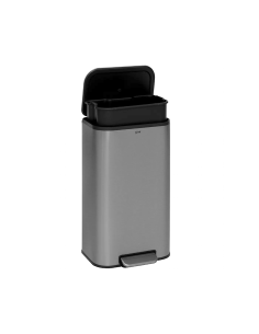 PATTUMIERA PEDALE 206744 INOX 30LT ARGENTO