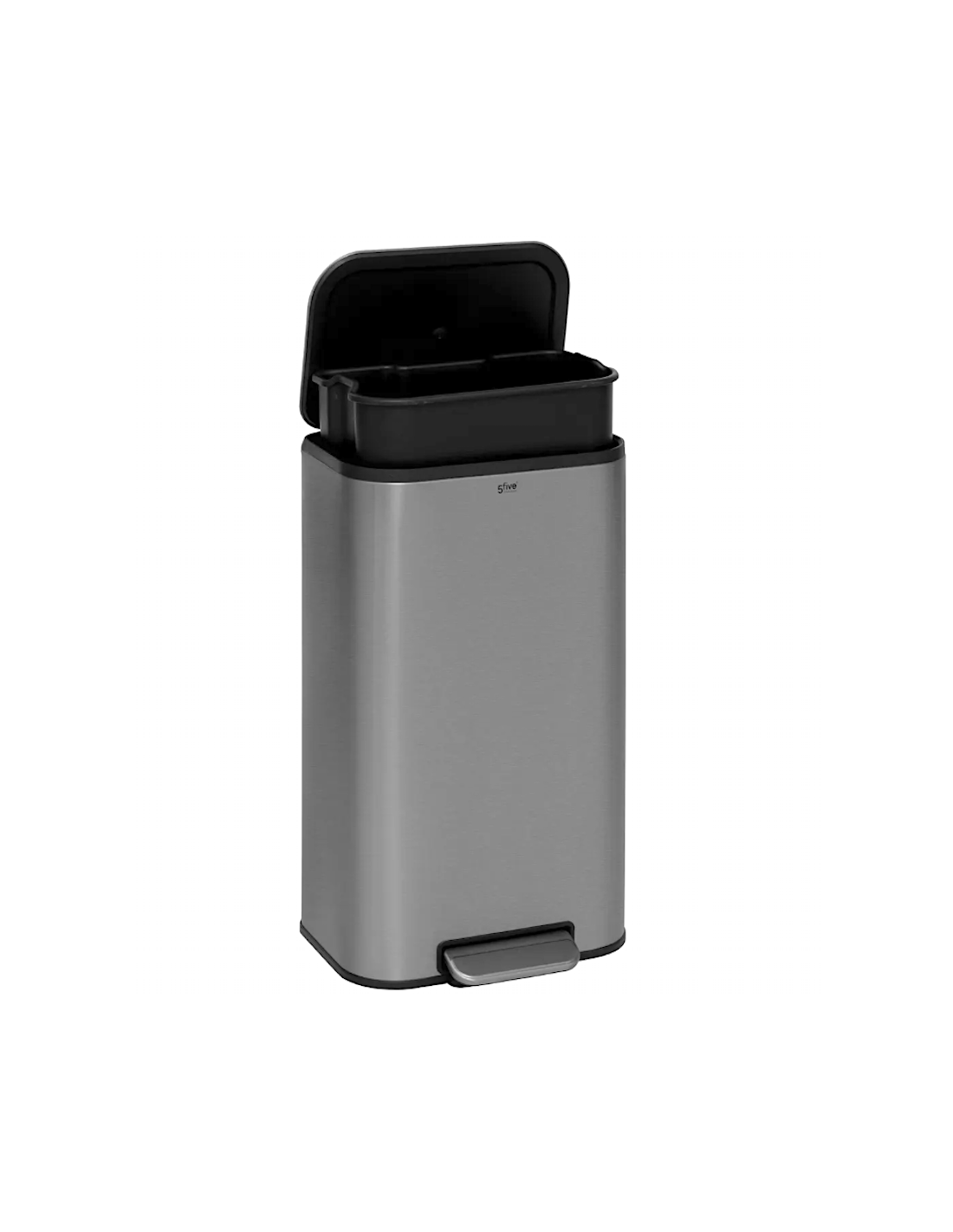 PATTUMIERA PEDALE 206744 INOX 30LT ARGENTO