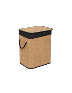 PORTABIANCHERIA 204979 BAMBOO/MDF 60LT MARRONE