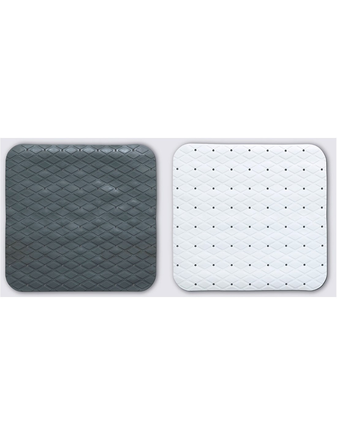 5five - piatto doccia antiscivolo in plastica 50x50 cm, colori assortiti