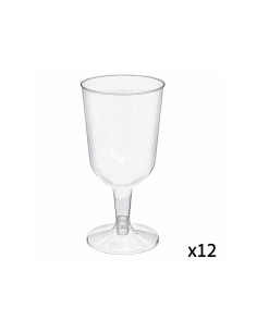 SET 12 CALICI 203051 PLASTICA 15CL RIUTILIZZABILI