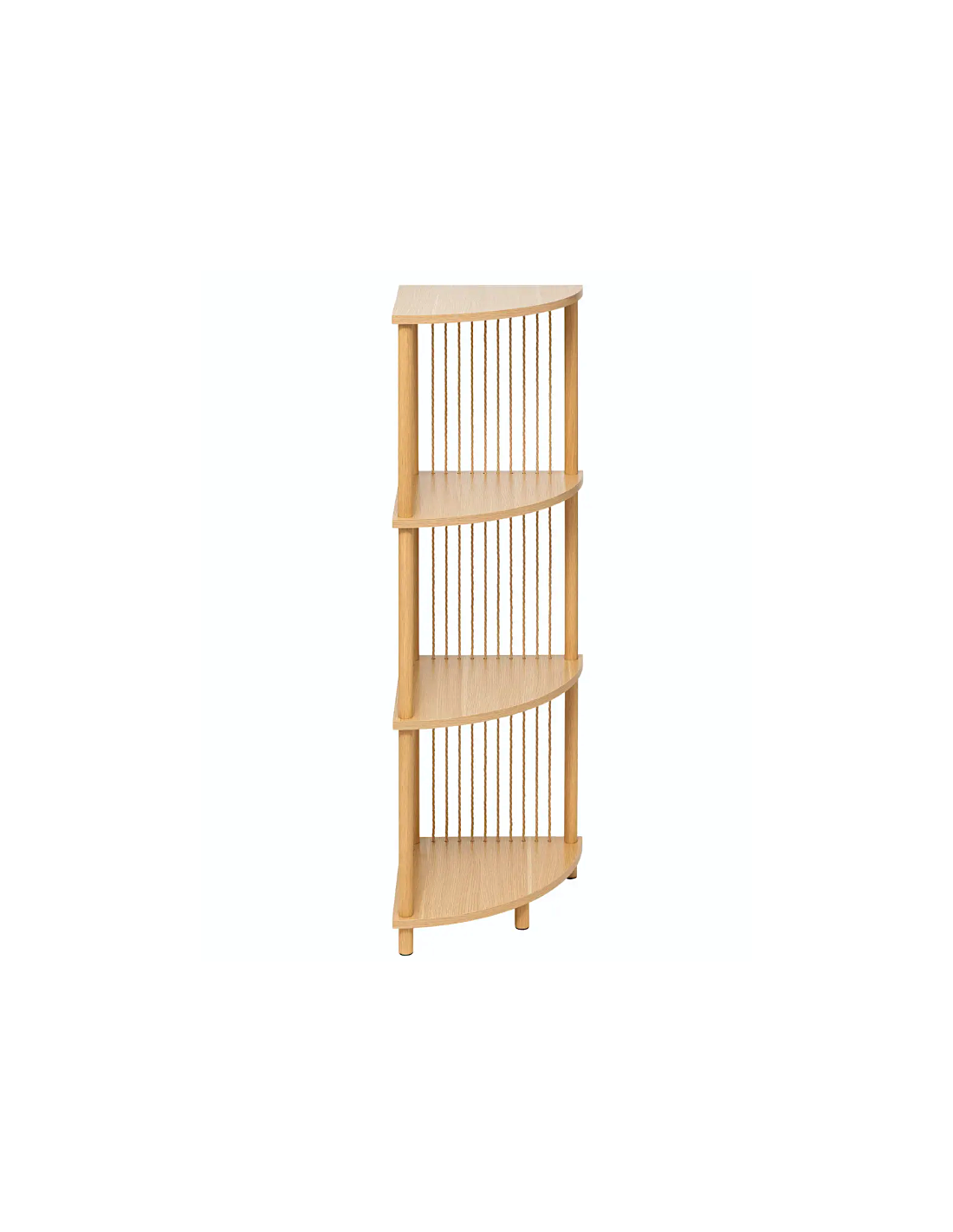 MENSOLA ANGOLARE 193641 KORD 4 PIANI 34X34X110CM MDF