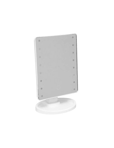 SPECCHIO A PIANTANA 206973 16X28CM CON LUCI LED