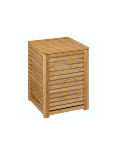 PORTABIANCHERIA 160823 SICELA 65LT BAMBOO 40X40X60CM