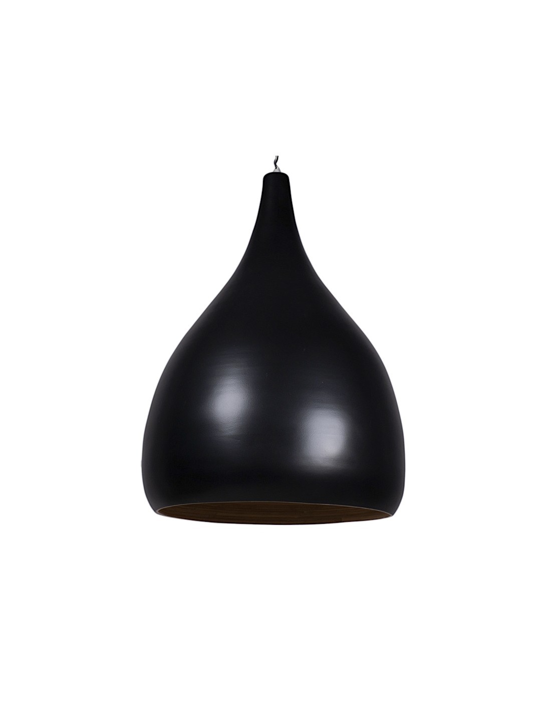 LAMPADARIO 141313 NERO 40X58CM BAMBOO
