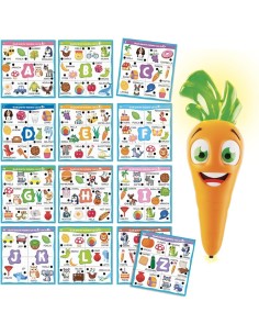 CAROTINA PRIMA MAESTRA ABC, PENNA PARLANTE, SCHEDE INTERATTIVE, ALFABETO
