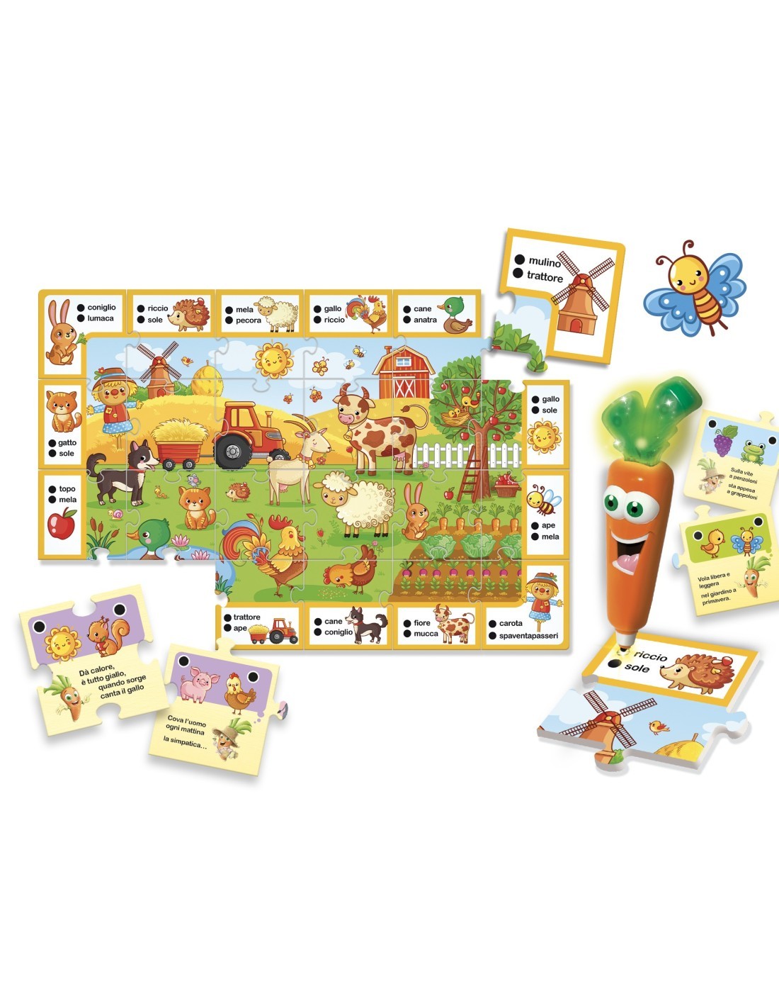 CAROTINA I GIOCHI DELLA FATTORIA CON PENNA PARLANTE