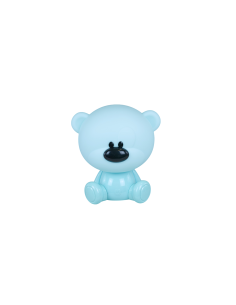 LAMPADA ORSETTO 1420016 CELESTE 22X18X24CM