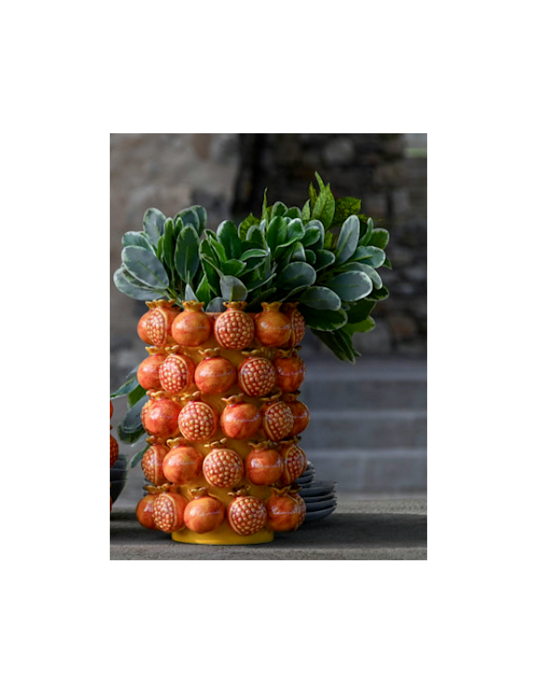 VASO JR217869 MELOGRANI 24X32CM CERAMICA