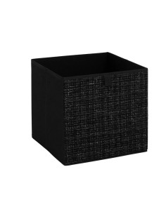 Contenitore Mix N Modul 31x31cm, tweed nero, organizer salvaspazio, portaoggetti per armadio, scaffale