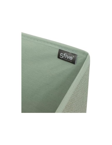 Scatola RGMT 31x31, contenitore portaoggetti, verde salvia, organizer salvaspazio, pieghevole, per casa, armadio