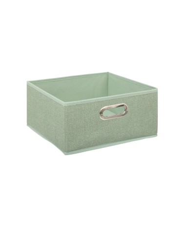 SCATOLA PORTAOGGETTI 138886R VERDE SALVIA 31X31X15CM