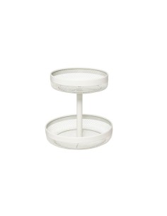 PORTAFRUTTA 189979A MAYAJ 2 LIVELLI METALLO BEIGE