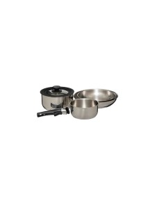 BATTERIA 6 PENTOLE 204615 INOX MANICO REMOVIVILE
