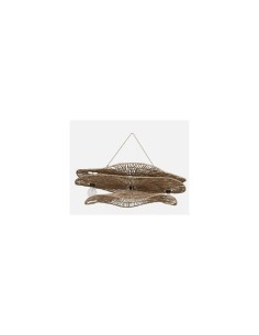 LAMPADARIO LA217884 FIBRA NATURALE 112X29X50CM
