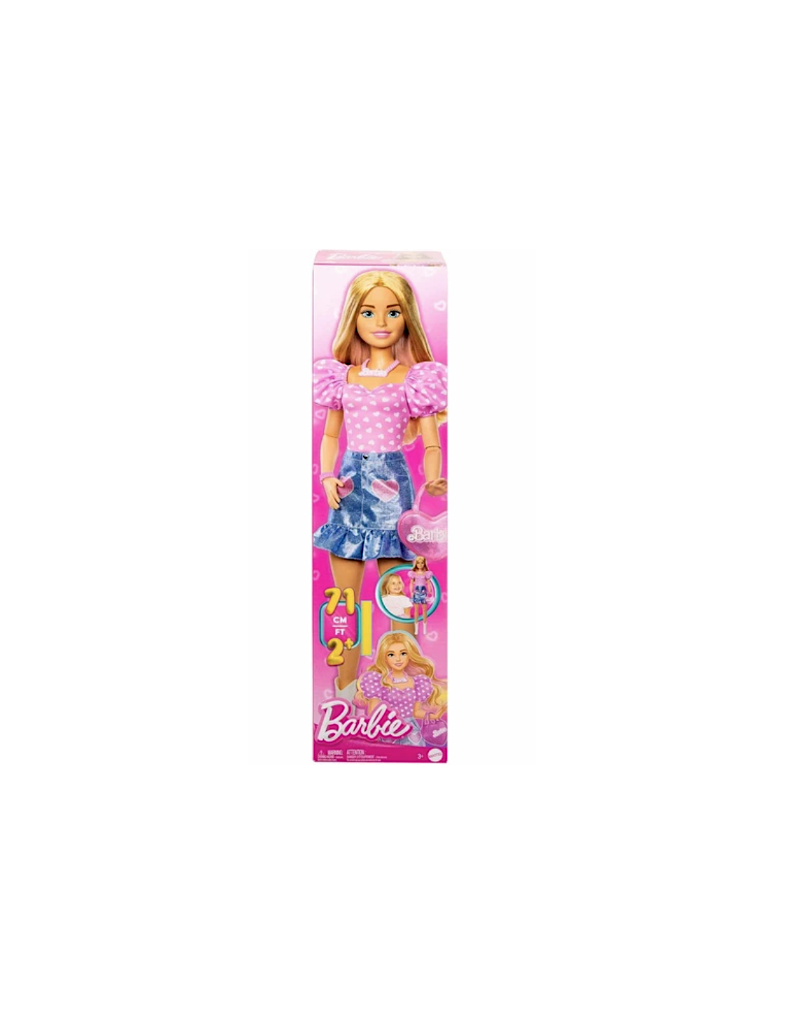 BARBIE, GRANDE AMICA, BAMBOLA 71 CM, 3+ ANNI
