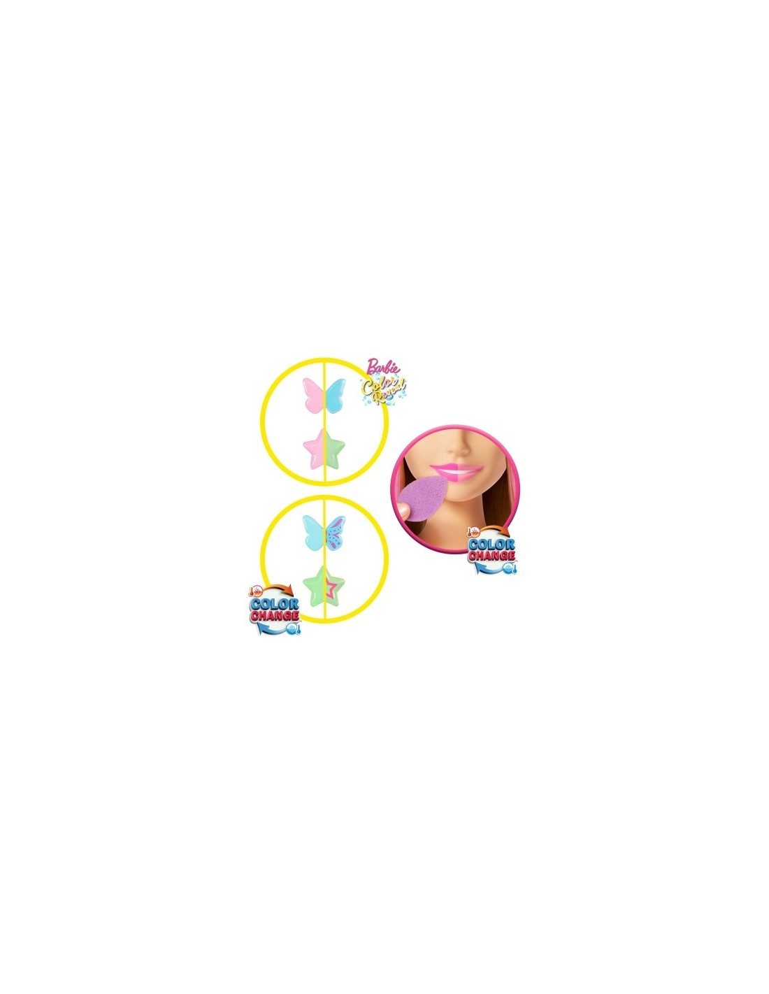 Mattel Barbie Testa Pettinabile Deluxe con Capelli Biondi e 20 Accessori