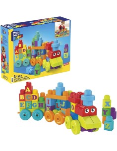 MEGA Bloks Trenino Impara l’Alfabeto – Playset Blocchi Educativi