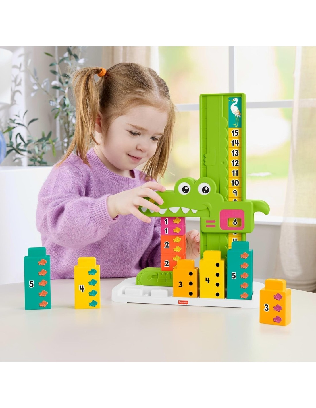 Fisher-Price Coccodrillo Conta e Somma