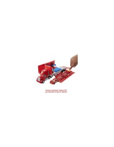 Mattel Disney Pixar Cars Mack Trasformabile 2 in 1 Camion e Officina