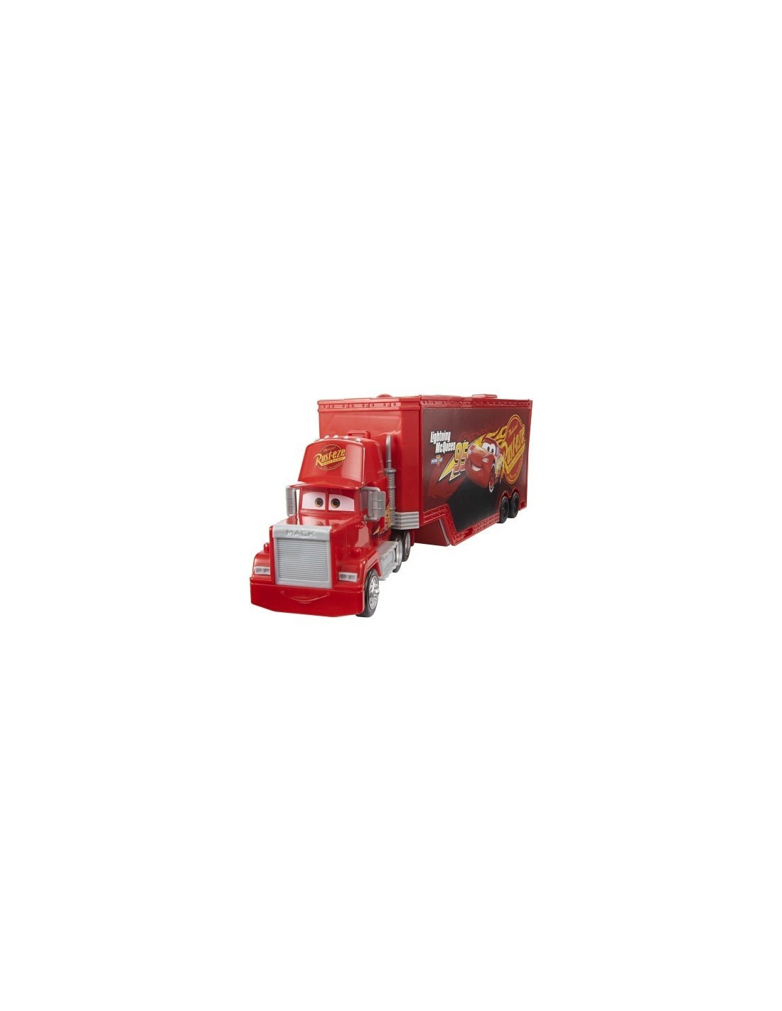 Mattel Disney Pixar Cars Mack Trasformabile 2 in 1 Camion e Officina