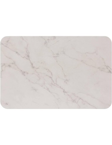 Tappeto in diatomite Lea 39x60 cm bianco