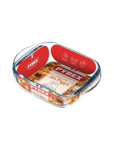 PIREX TEGLIA QUADRA 20X17CM PER FRIGGITRICE AD ARIA