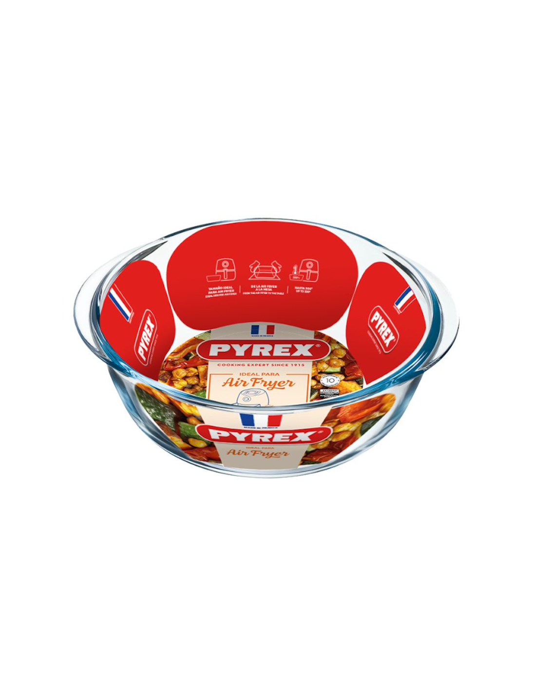 PIREX TEGLIA TONDA 26CM PER FRIGGITRICE AD ARIA