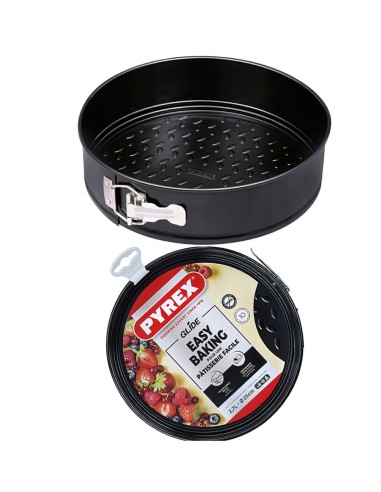 PYREX TORTIERA APRIBILE 25CM METALLO ANTIADERENTE