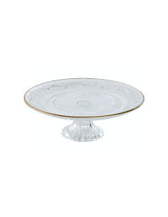 ALZATA PC212525 VETRO 23X8CM TRASPARENTE