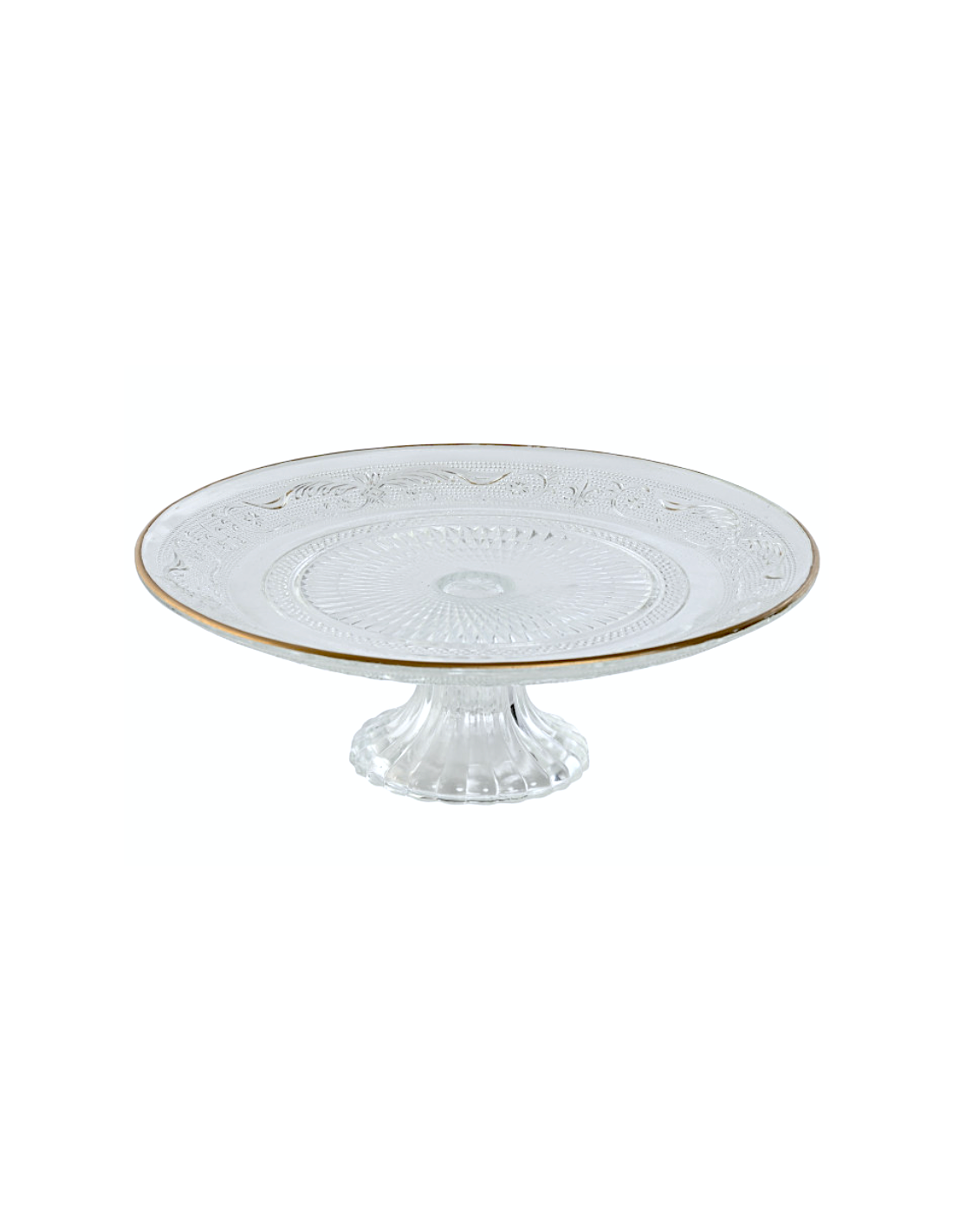 ALZATA PC212525 VETRO 23X8CM TRASPARENTE