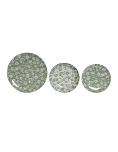 SERVIZIO TAVOLA 18PZ PC215205 FLOREALE VERDE