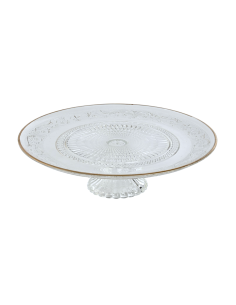 ALZATA PC212523 VETRO 33X9CM TRAPSARENTE