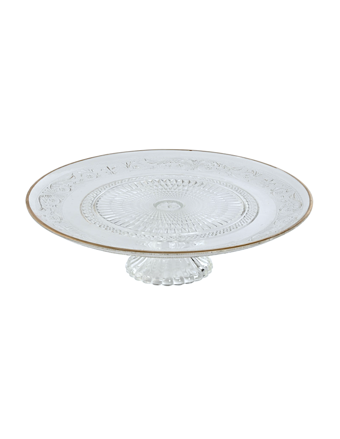 ALZATA PC212523 VETRO 33X9CM TRAPSARENTE