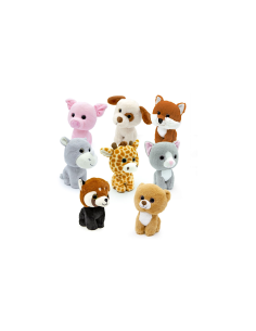PELUCHE 25537 ANIMALI SEDUTI 25CM ASSORTITO