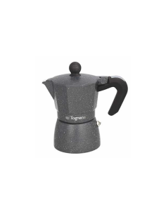 Tognana Mythos Caffettiera 1 Tazza in Alluminio Grigio Marmorizzato