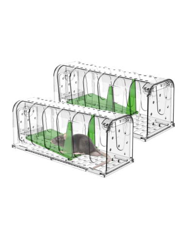 CONF 2 TRAPPOLE PER TOPI RIUTILIZZABILI